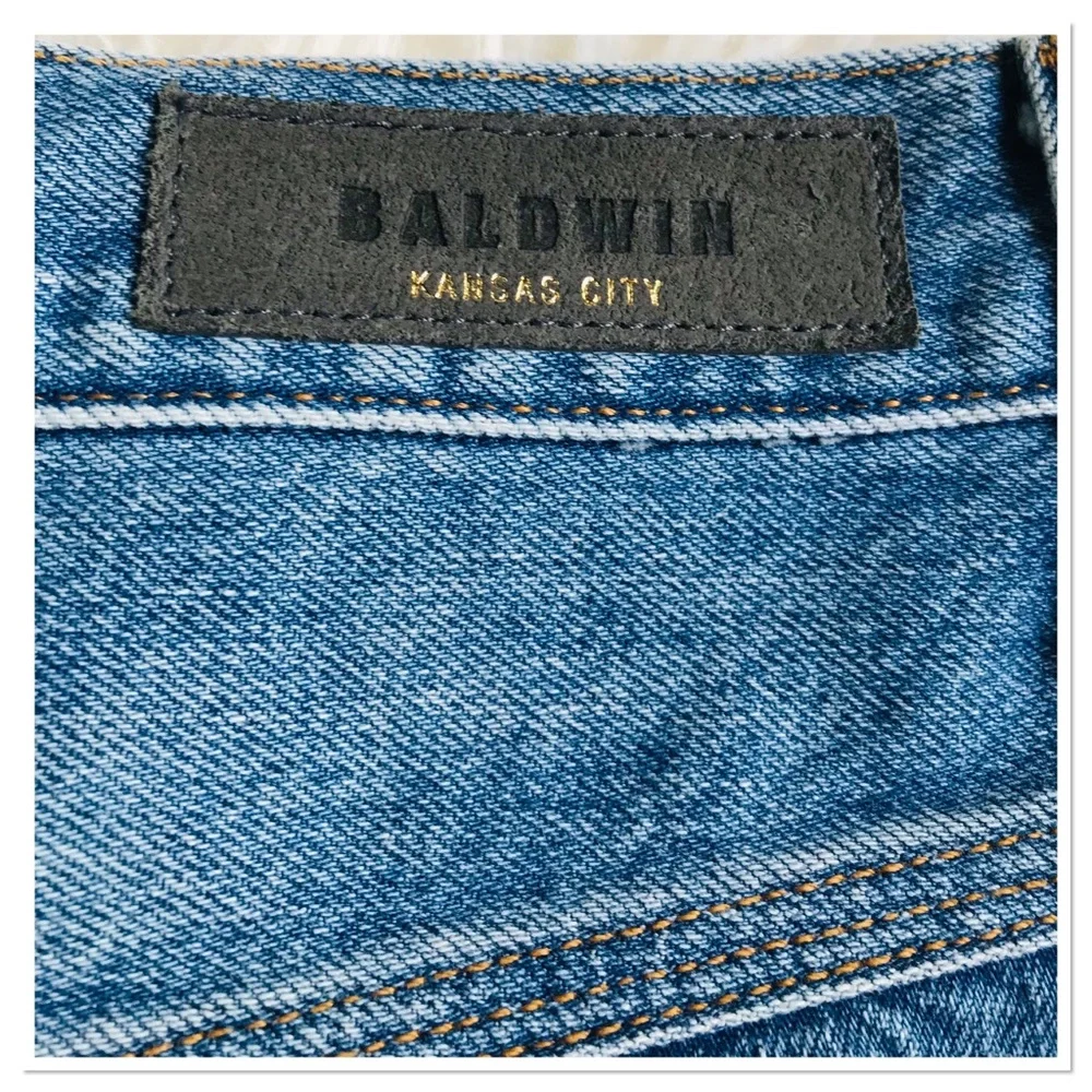 Baldwin Kansas City Maddie Jean Shorts Blue Size 32